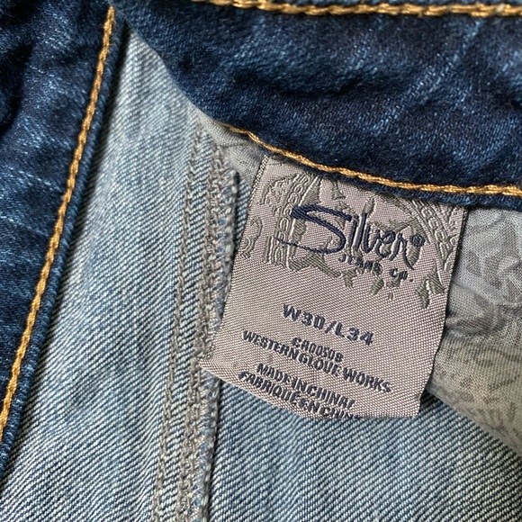 Silver Jeans - Size 30x34 - Picture 4 of 8